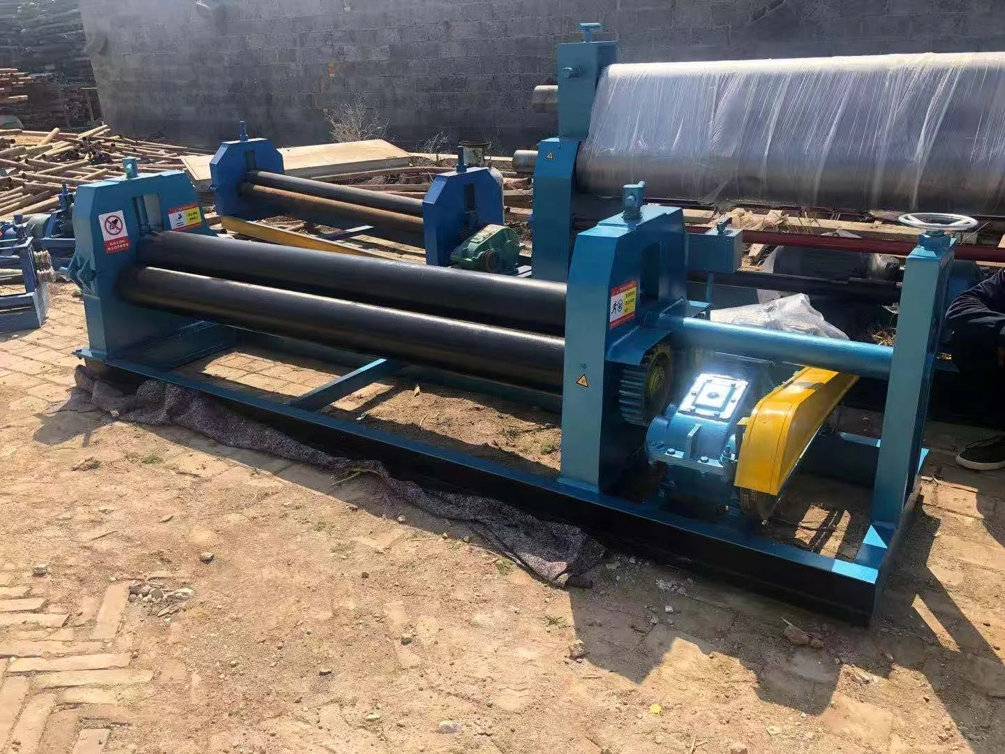 3-High steel plate rolling mill, iron plate bending rolling equipment