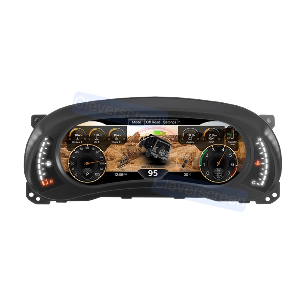 New Digital Instrument Dashboard Panel Virtual Cluster CockPit IPS LCD Speedometer 1920x1080 Resolution Built-in for