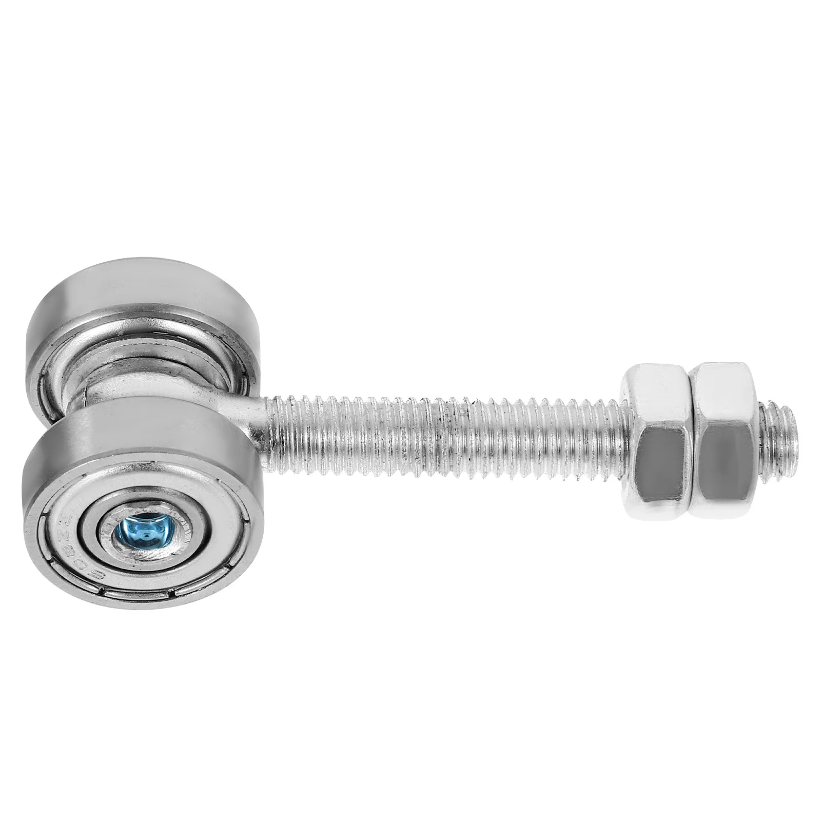 2 عربة الجمعية انزلاق الباب عجلة معلقة 50 كجم قدرة محامل مزدوجة خزانة بكرة نافذة الأسطوانة 8 مللي متر ثقب المسمار الثقيلة #3