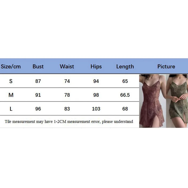 Women Perspective Slip Short Dresses Summer Clothes 2023 y2k Plant Sleeveless Backless Cheap Casual Sexy Dress Club Streetwear