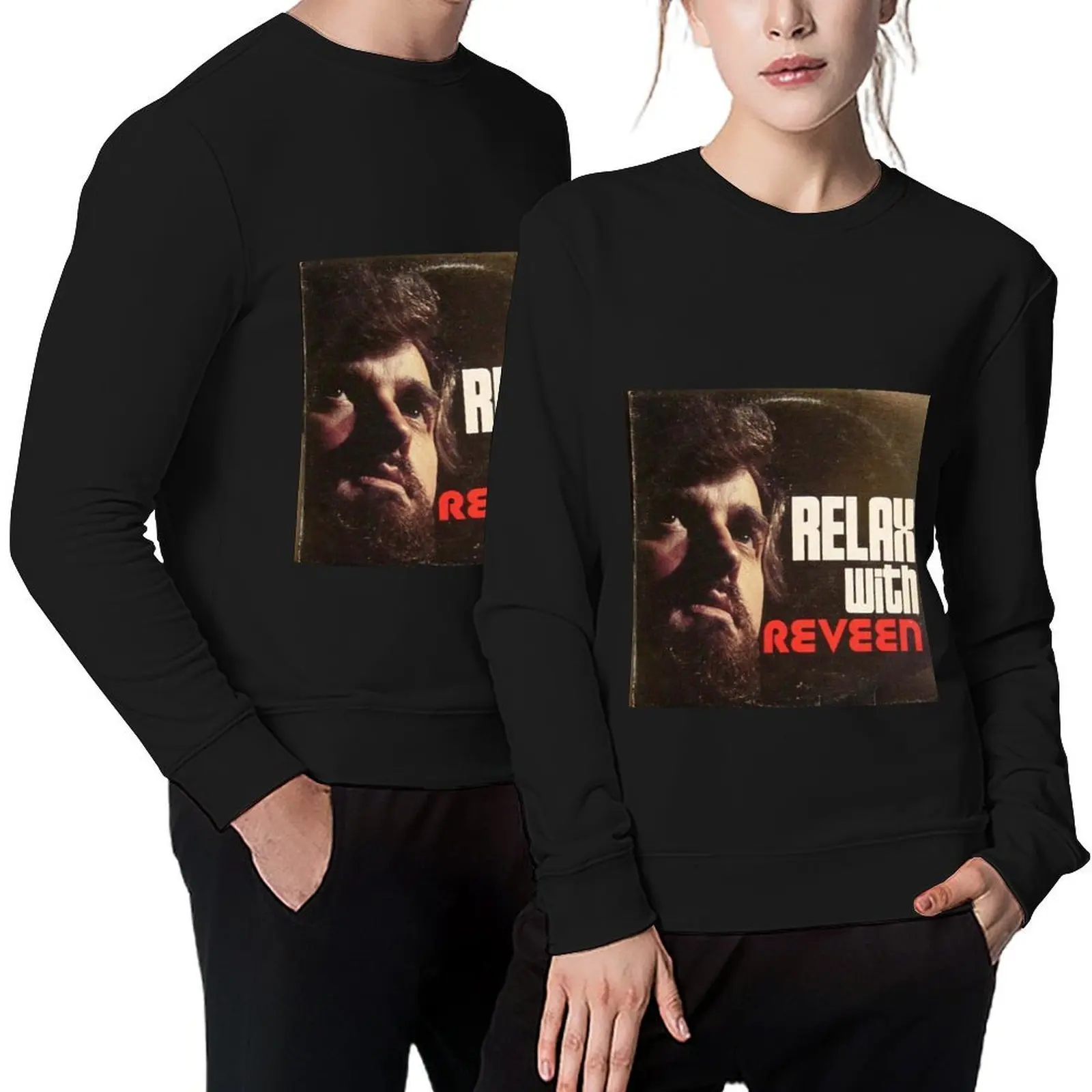 

Relax With Reveen Pullover men's sweat-shirt set tracksuit men tracksuit anime clothes sweatshirts for men