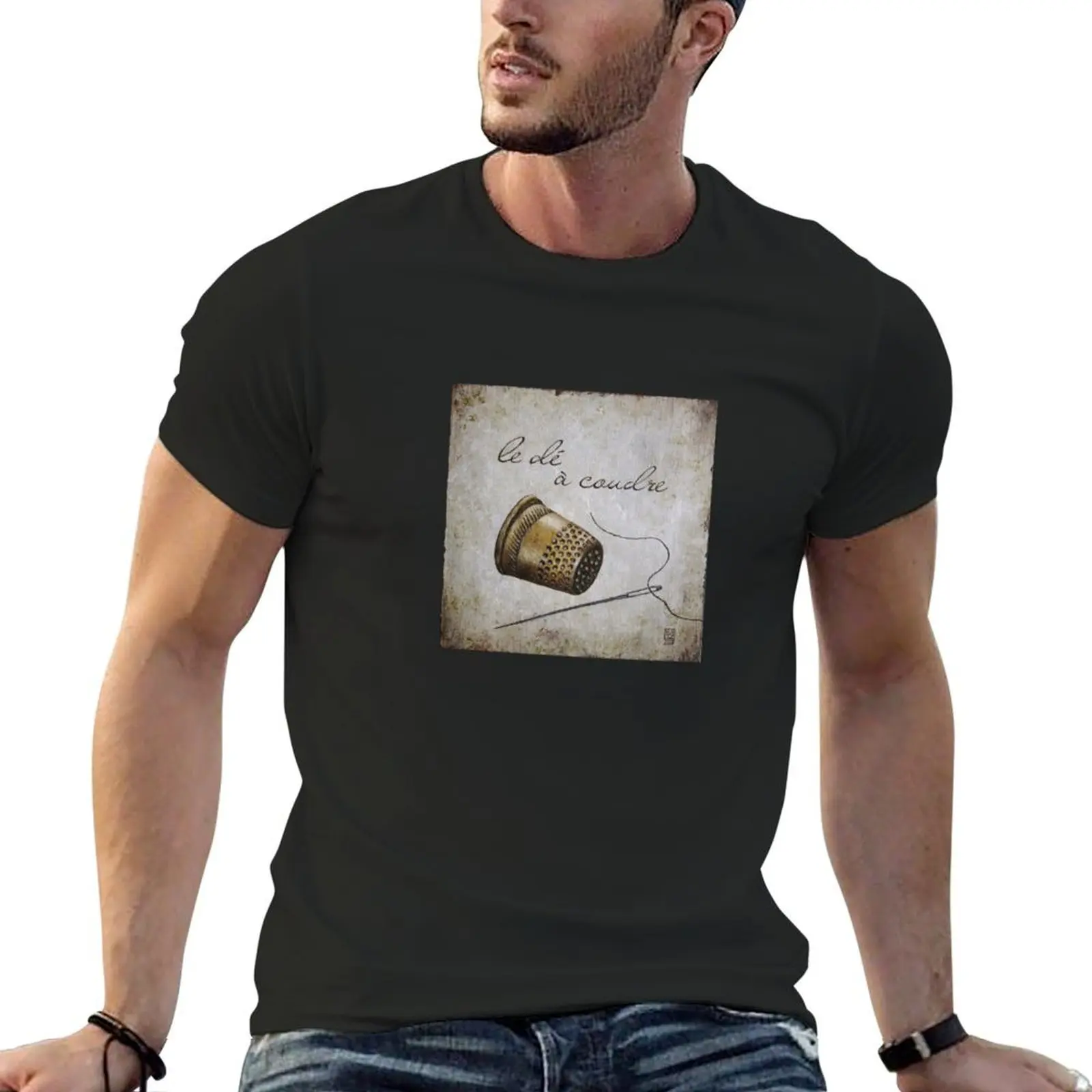 old thimble T-Shirt sweat custom shirt sublime men t shirt