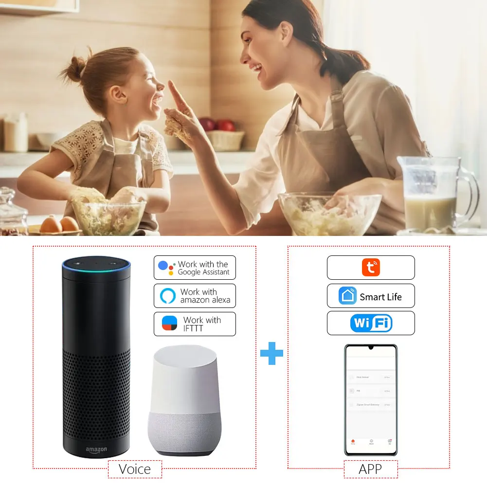 CBE Tuya Wifi Smart Steckdose EU Stecker 16A Power Monitor Fernbedienung SmartLife APP Funktioniert mit Alexa Yandex Alice Google assistent