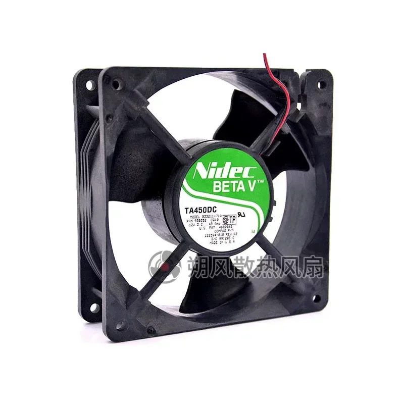 for Nidec B33211-71A 12038 12CM 12V 0.49A Server Cooling Fan