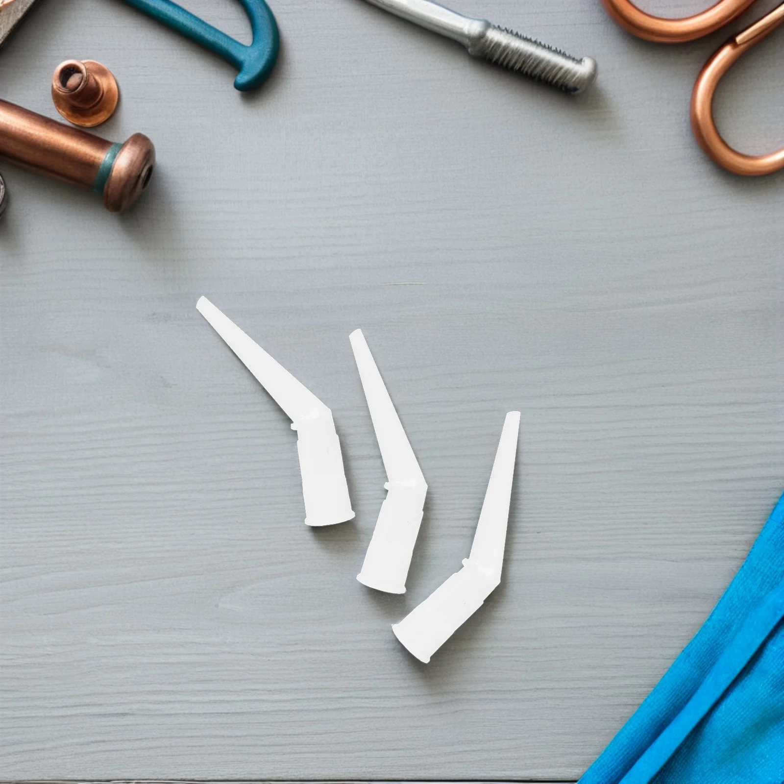 20pcs Caulk Nozzles For Home Repair Plastic Sealing Tips 1.5Cm Inner Diameter Multipurpose Caulking Applicator Reusable