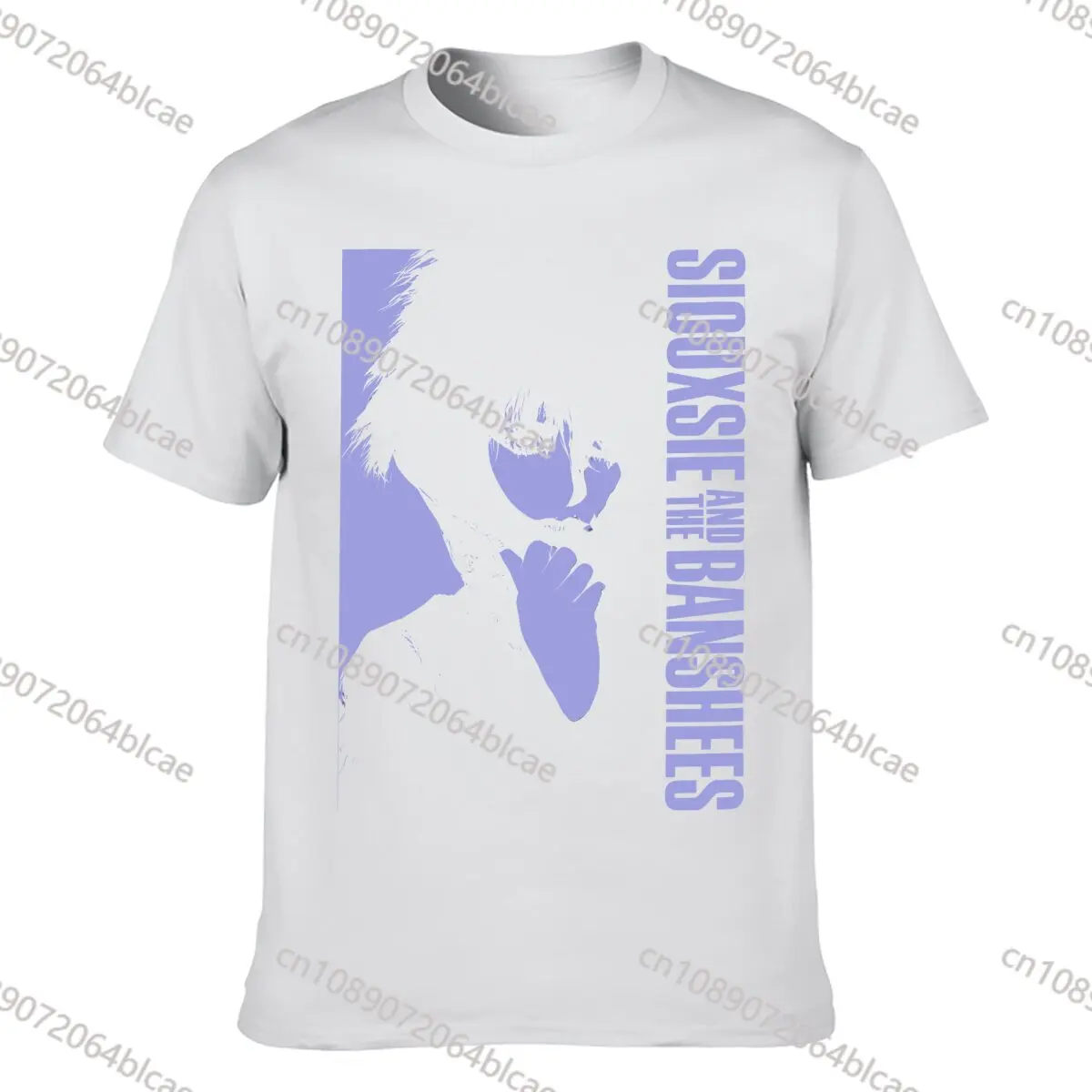 Siouxsie And The Banshees-Camiseta gótica de Rock, camisa de música Punk británica, Hip Hop, Tops de algodón 100%