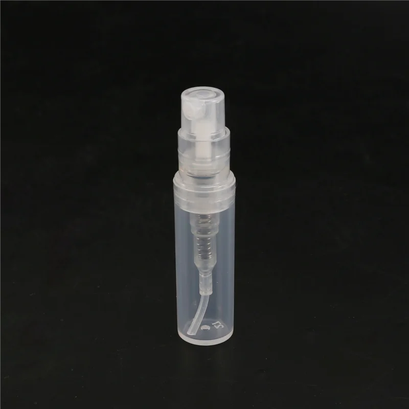 

ABWR-300Pcs Clear 2Ml Atomizer Plastic Bottle Spray Disposable Perfume Empty Sample Bottle For Travel Party