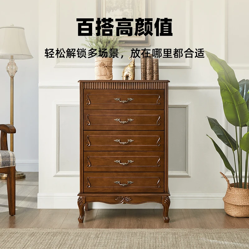 

Ретро шкафчик из цельного дерева для гостиной, крыльца, небольшой сундук, боковой шкаф у стены, прикроватный шкафчик для спальни