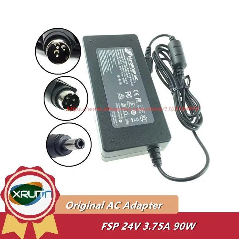 Genuine FSP FSP090-AAAN3 FSP FSP090-AAAN2 FSP090-A24C801 Switching Power Adapter Charger 24V 3.75A 90W 5.5*2.5mm/3-Pin /4-Pin
