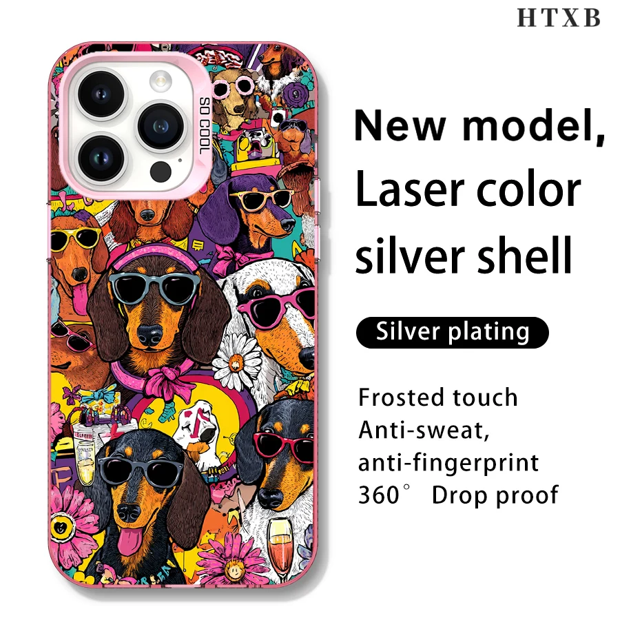 هاتف Cool Dog Party لهاتف iPhone 17 إلى 11 Pro Max Plus #3