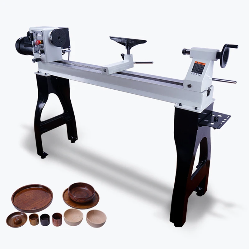 

1500W 400mm Turning Diameter Heavy Wood Turning Lathe Machine With Processing Length 1200mm