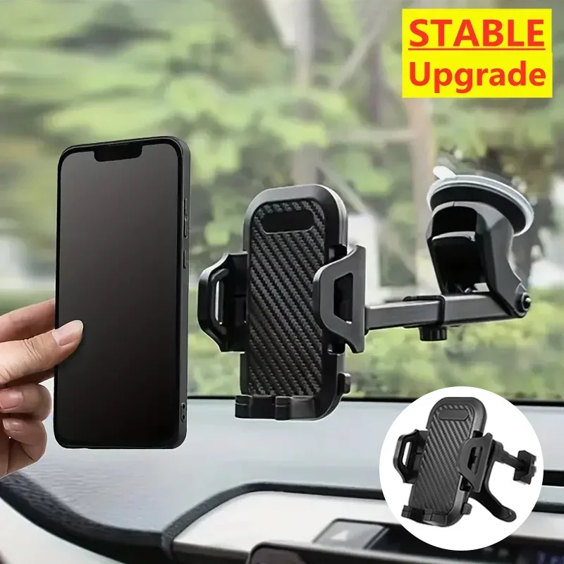 Vehicle Gravity Mobile Phone Stand for car, air vent clip, GPS Mobile Cell Support, iPhone, Xiao