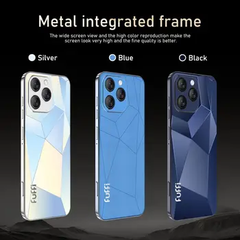 Global Vision I16 Pro Smartphone 5G Android 5300mAH 12GB RAM 512G ROM 6,56 palce 1080x2640HD 24+48MP MTK10 4G síťový mobilní telefon 10 nejlepší prodej nejlepší telefon - №8