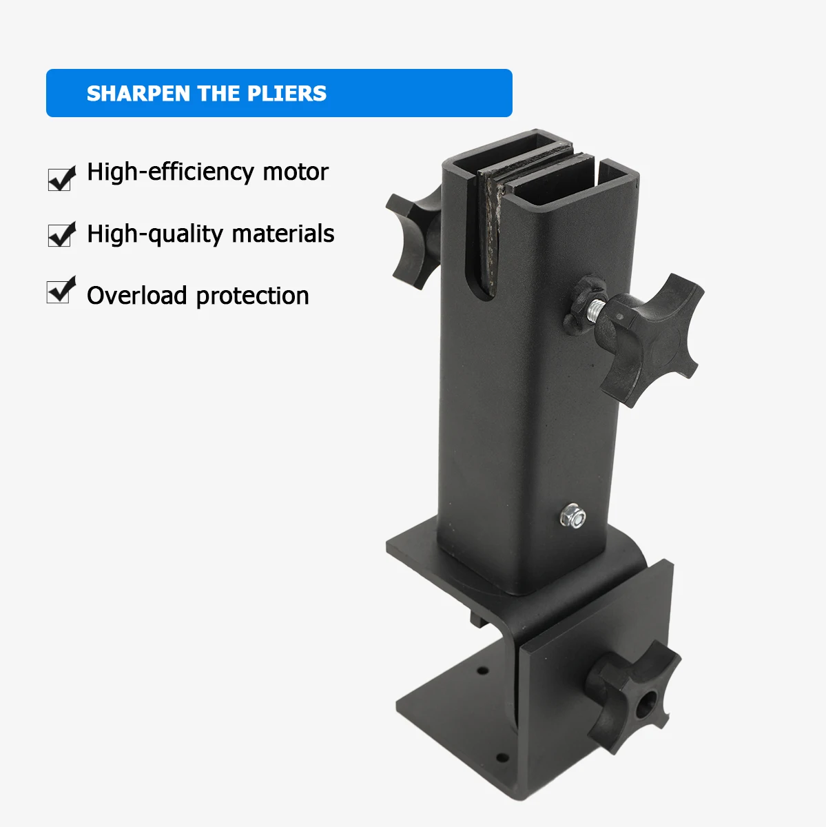 Multi-Mount Bench Vise Suitable for Tool-Making Workbench, Tilt-Rotatable 360-Degree Rotating Knife Tool Vise