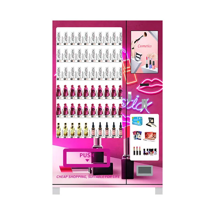 24 Hours Online Self Service Beauty Cosmetic Nail Polish VEM Vending Machine