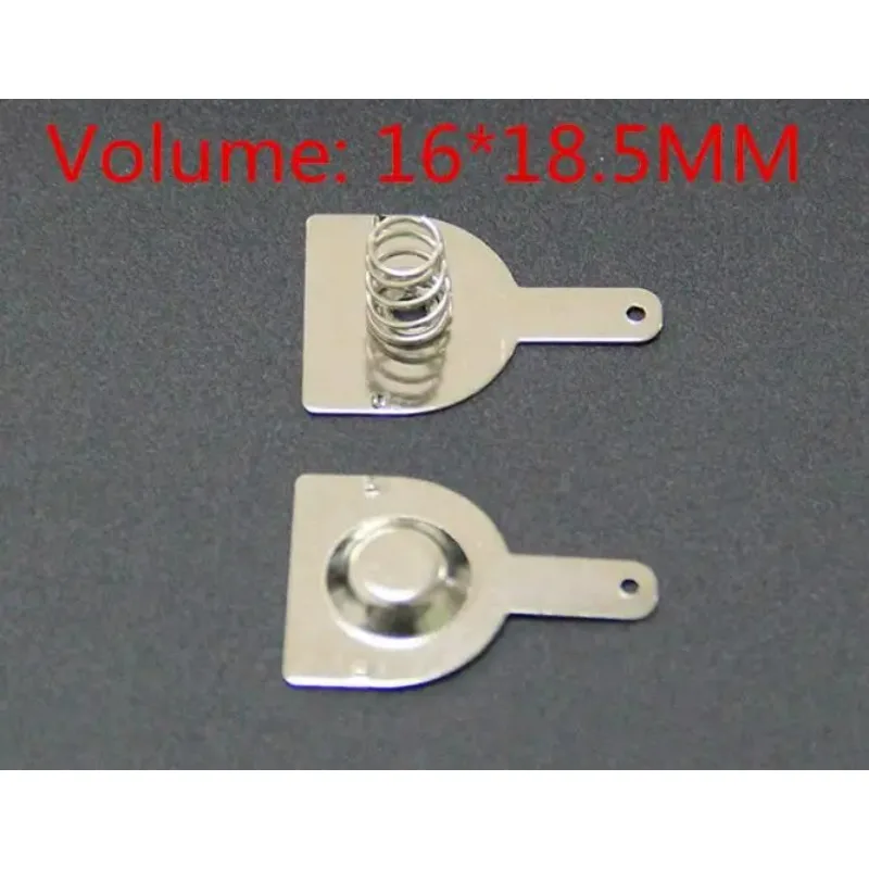 

100pcs 18650 positive and negative single contact spring plate ( 50Pairs) 16x18.5mm