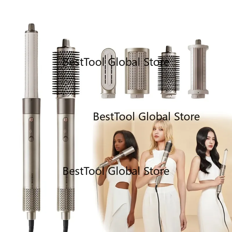 

AirStyle A10 5 in 1 High Speed Air Styler Professional One Step Hair Dryer Set Electric Hot Air Brush