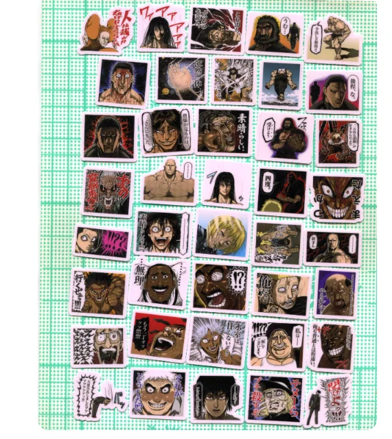 40pcs Kengan Ashura 2-3cm diy cute STICKER
