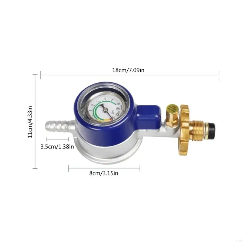D0AB صمامات منظم ضغط الغاز القابل للتعديل مع دليل انفجارات السلامة