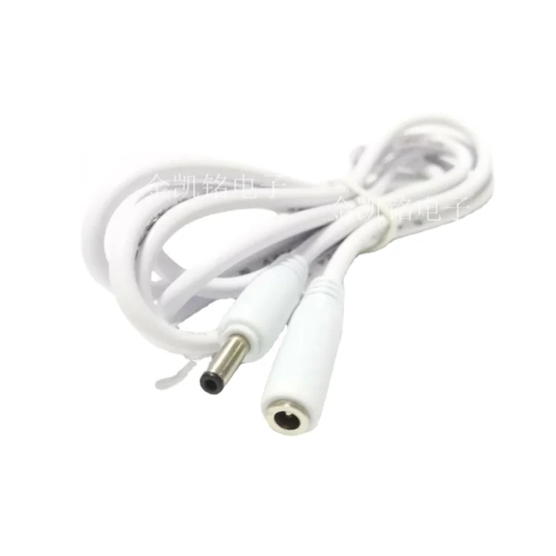 

3m White Copper 5V Power Extension Cable - DC3.5*1.35 Male To Female - for Wireless Cameras, Dash Cams