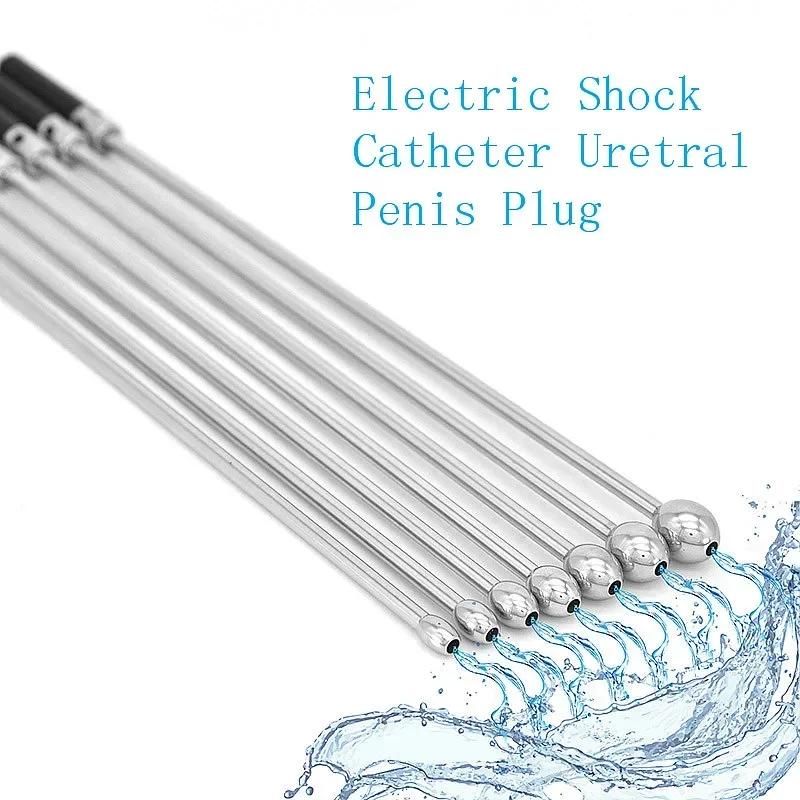 Speelgoed met medisch thema Electro Shock Penis Plug Sex Producten Katheter Uretrale stimulatie Penis Tools Seksspeeltje voor mannen Maturbatie