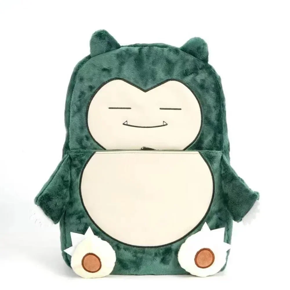 MINISO Switch pokemon pannolino bestia peluche zaino coppia borsa grande capacità zaino cartone animato studente classe Casual peluche zainetto