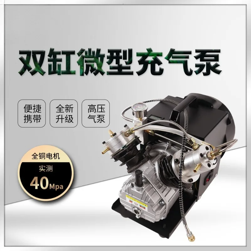High Pressure Inflator 30mpa Miniature Electric Air Pump 4500psi
