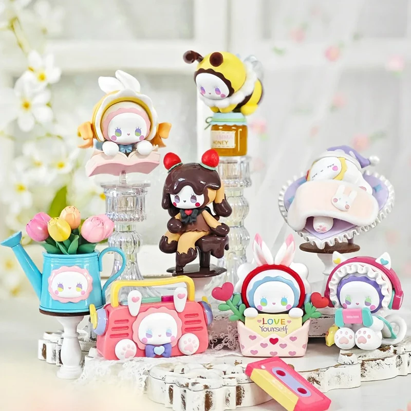 

EMMA Secret Forest Love Dopamine Series Blind Box Action Figure Toys Mystery Box Surprise Gift Desktop Model Cute Doll Girl Gift