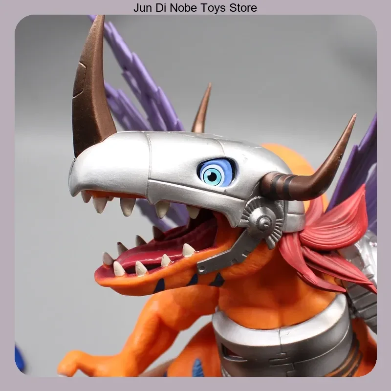 

Gold Metal Greymon Digimon Adventure Anime Figure Model Statue Model 27cm, Collection Desktop Decoration Ornament Toys Gifts