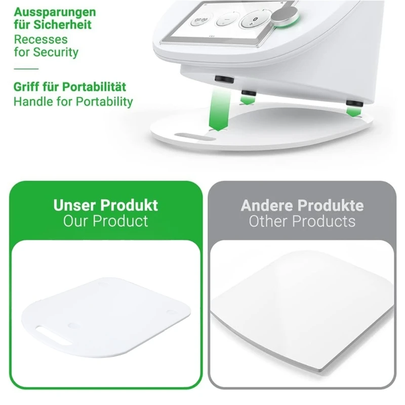 Alfombrilla antideslizante para tabla deslizante para licuadora TM5 TM6, almohadilla rodante móvil sin esfuerzo, protege