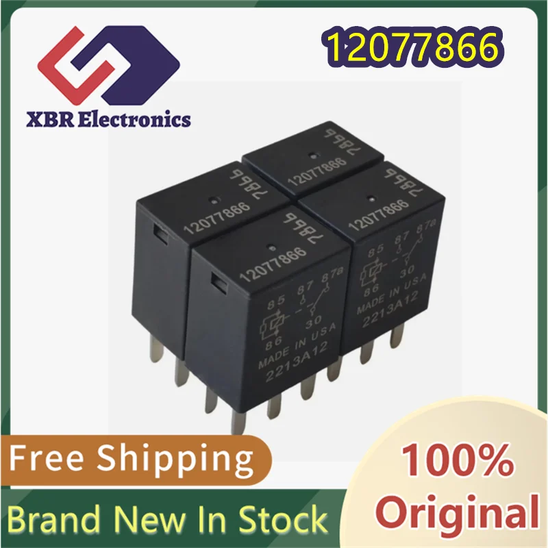 

(5/50 pieces) 12077866 7866 Car Oil Pump Horn Relay 5-pin 35A 12VDC Brand New Original Genuine Product In Stock Free Shipping