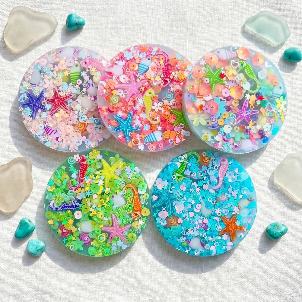 Ocean Themed Sensory Stress Relief Toys Silicone Picky Pad Decompression Skin Picking Pad For Autism ADHD Sensory Anxiety Toy ﻿