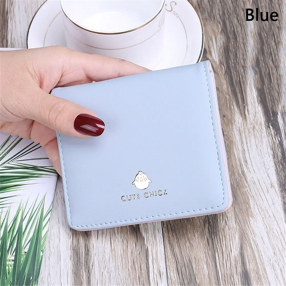 

Fashion Two-fold Student Short Wallets Purse Small Wallet Money Bag