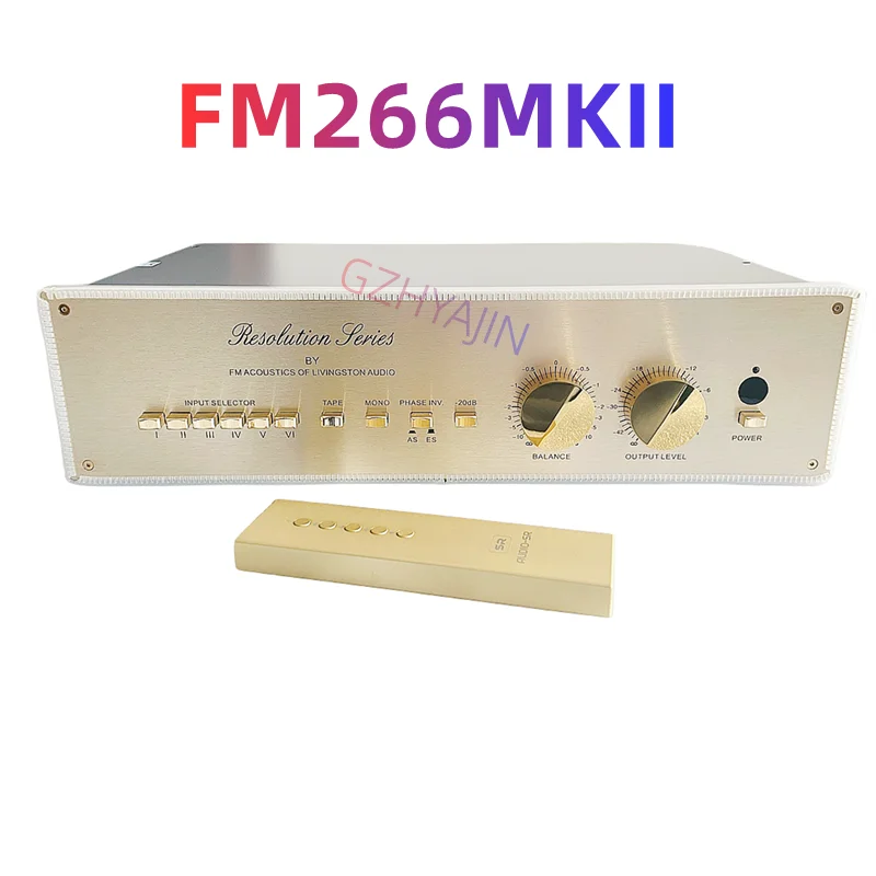 

1:1 copy FM266MKII HI-END Swiss HIFI 266mk2 balanced single ended fever preamplifier