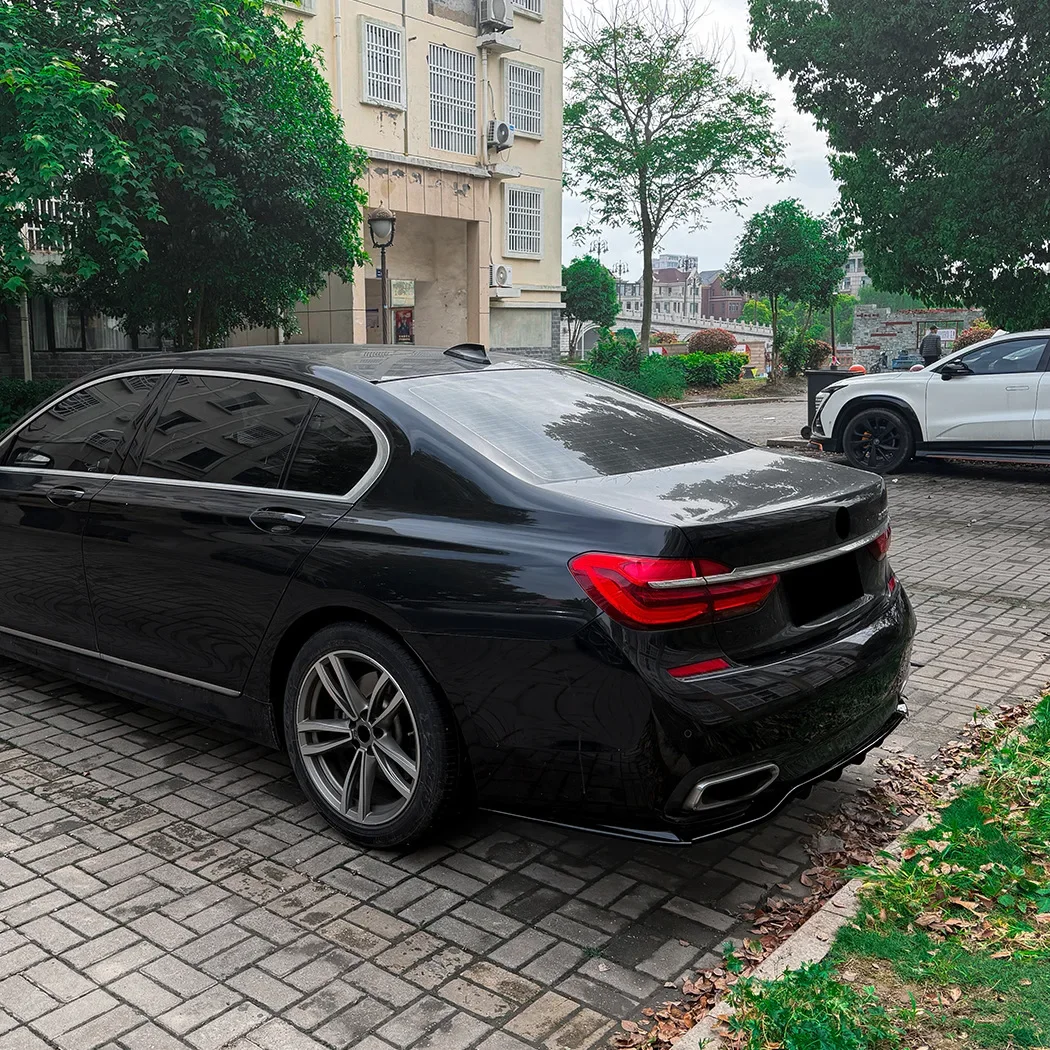 

Car Rear Bumper Lip Diffuser For BMW 7 Series G11 G12 M Sport 2019-2022 Rear Side Splitters Spoiler Lip Body Kits Trim