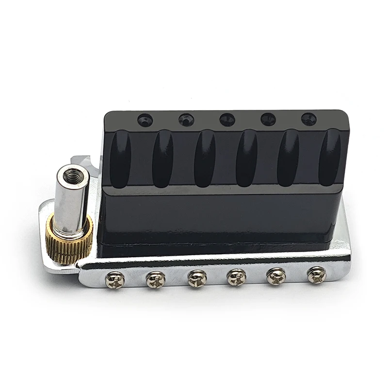 

Small Double Locking System Tremolo Bridge String Spacing 10.5mm Black Tremolo Seat for Electric Guitar Parts