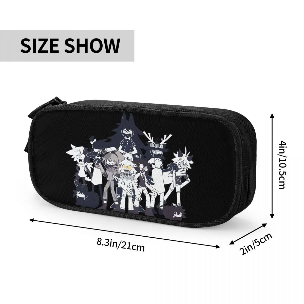 Miss Circle Fundamental Paper Pencil Cases for Student Gifts Pen Box Pencil Bag Large Capacity Pencil Pouch