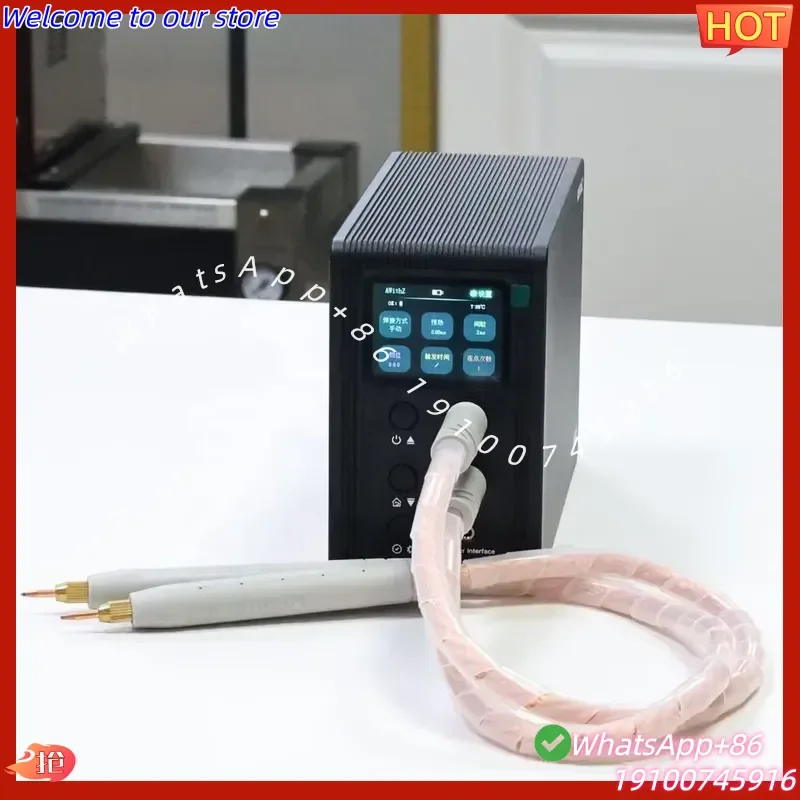 2026Hot P60F Spot Welding Machine, Handheld Welder for Continuous Operation, with Interchangeable Welding Needles