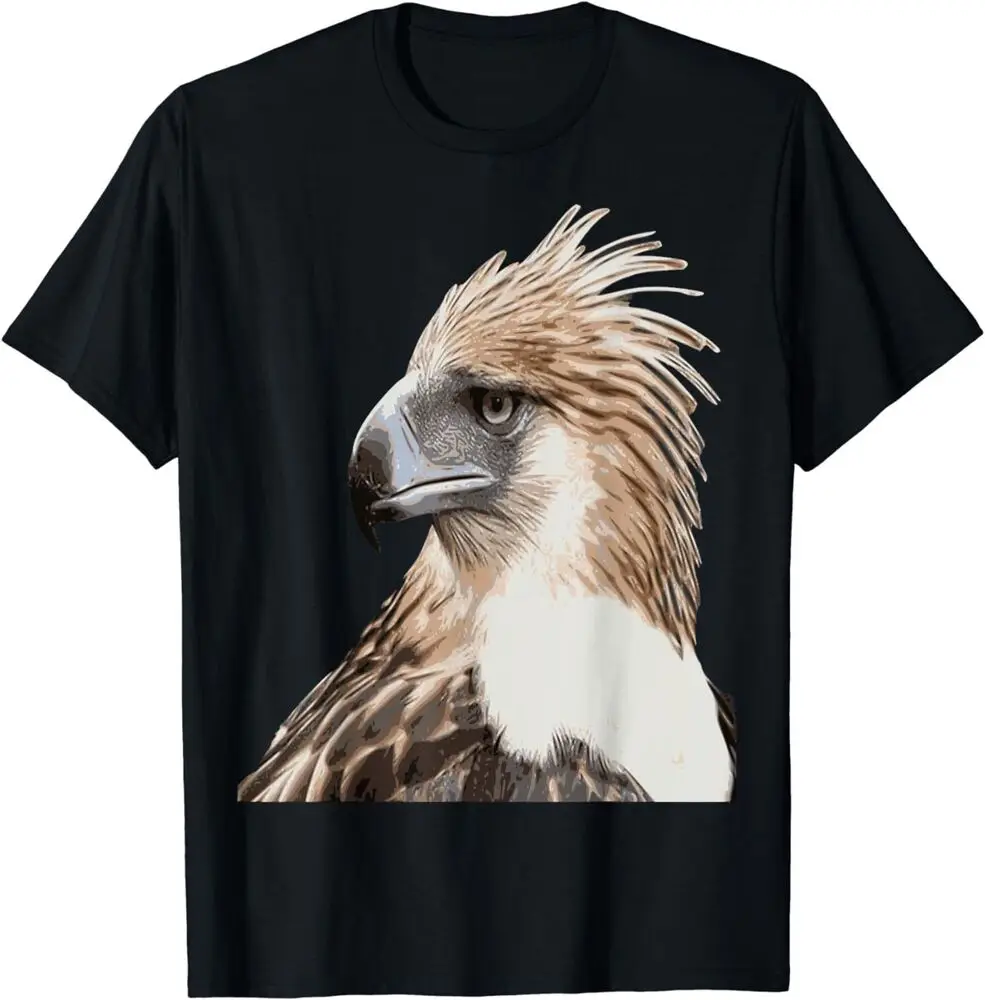 Philippine Eagle Lovers Gift Idea Premium Tee T-Shirt Unisex T-shirts For Man Woman Short Summer Tees Casual Cotton Luxury Brand