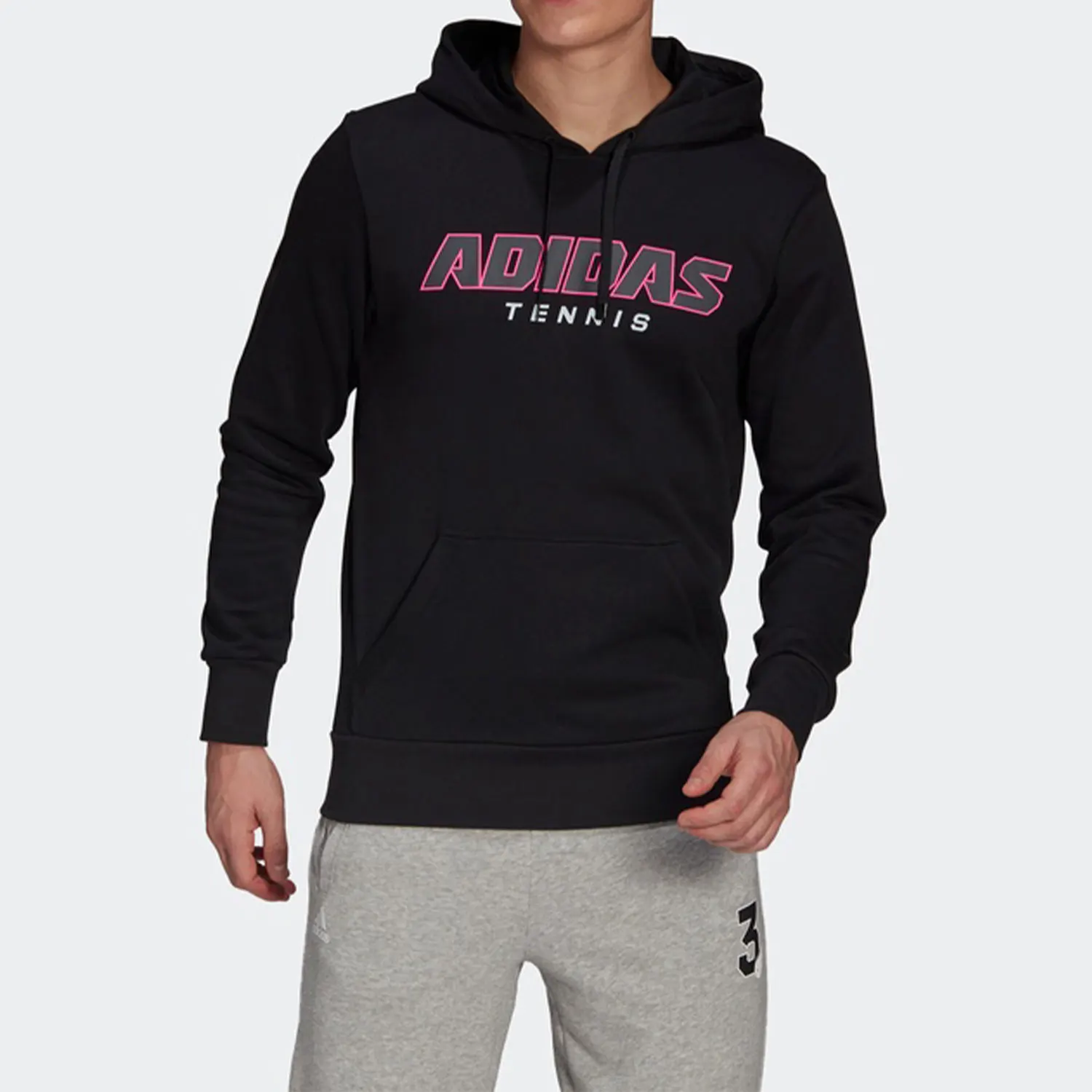 

Adidas подлинный сезонный новый мужской пуловер с капюшоном для спорта и отдыха GK8158