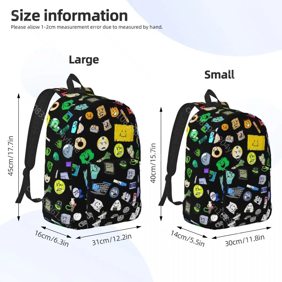 Battle For Dream-mochila de estilo isla para hombre y mujer, morral de diseño duradero para la escuela secundaria, a la moda