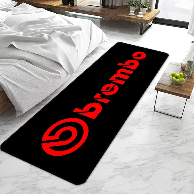 

B-Brembo Door Mat Entrance Doormat Non-slip Washable Kitchen Carpet Living Room Hallway Rugs Door Mats Bathroom Bath