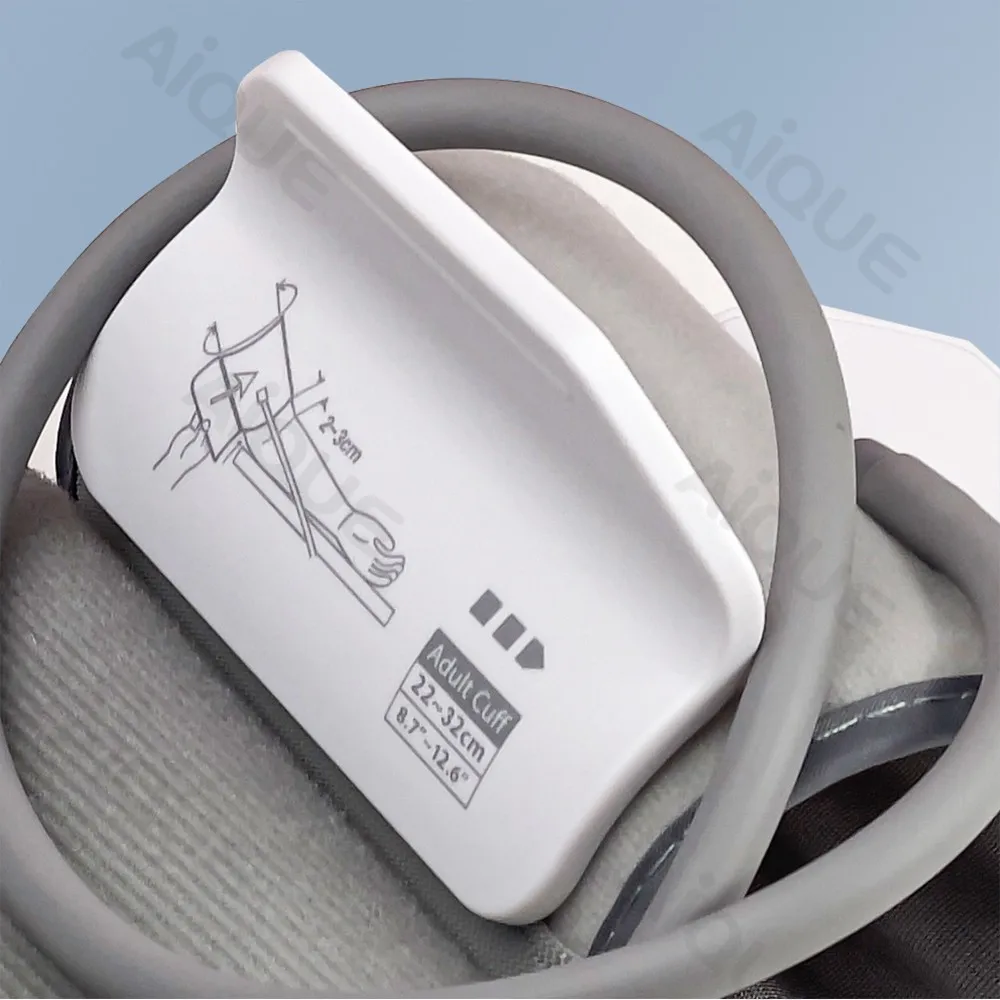 AiQUE ノンボンディングカフ 360 ° サラウンド 22-32 センチメートルユニバーサル腕血圧計成人子供肥満眼圧計スリーブ