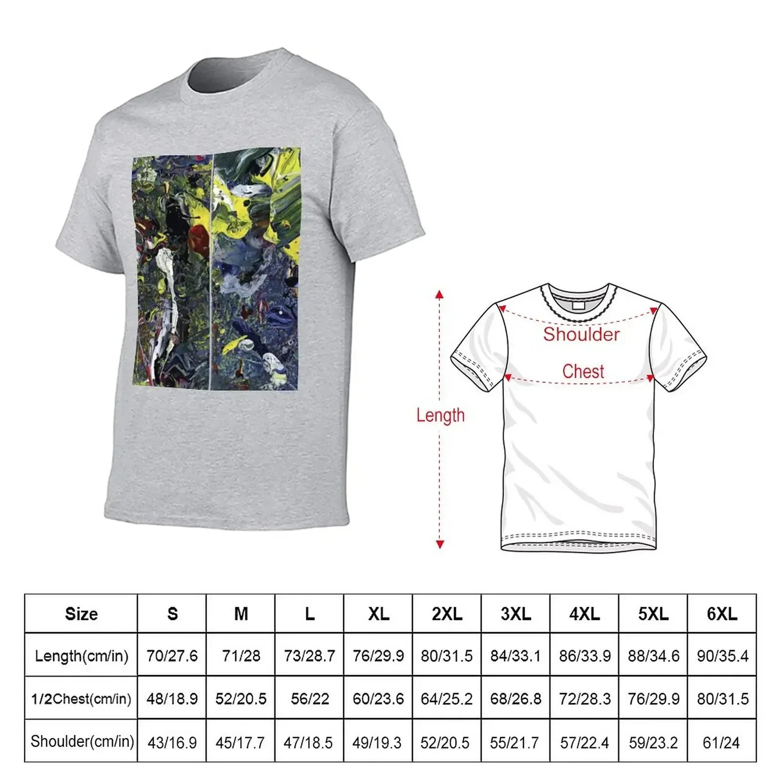 Spatial Insanity Remixed T-Shirt hippie clothes anime t shirts vintage t shirts Short sleeve tee men