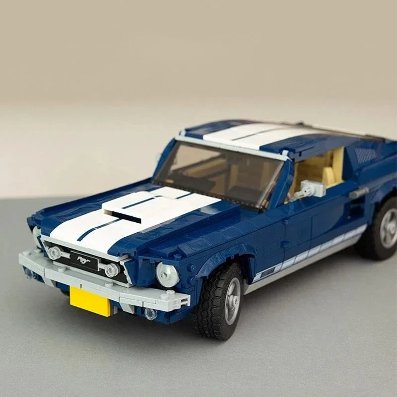 Новый 21047 Ford Mustangs, модель спортивного гоночного автомобиля, совместимая с 10265, строительные блоки, кирпичи, игрушки «сделай сам» для мальчиков, подарки