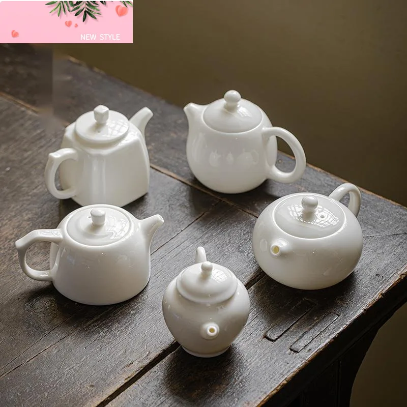 

Ручной работы из баранины и нефрита, чайник, бытовой горшок Xishi, ретро чайник для приготовления чая, шариковое отверстие, фильтрация, цветок, чайная посуда, поделки, подарок