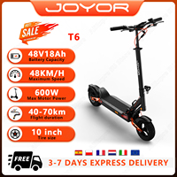 JOYOR T6 Electric Scooter 600W Motor 48V18Ah with Turn Signal Light E-Scooter Aldult 10\