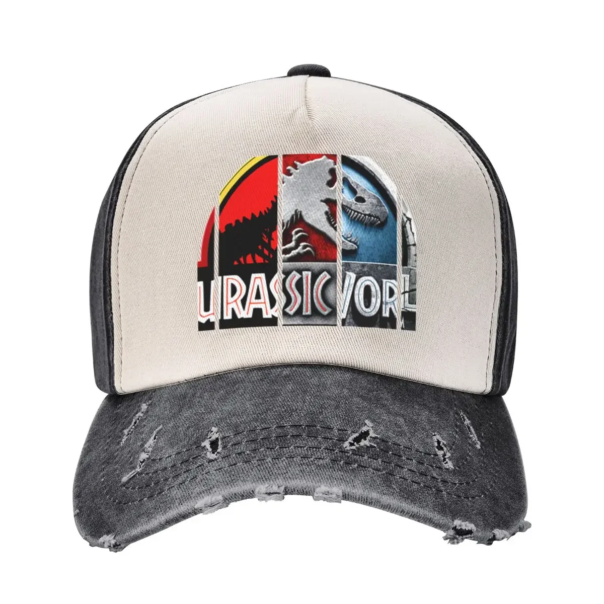 Эволюция логотипа «Мир Юрского периода». Подарки на день рождения. Официально лицензированный товар.Кепка Бейсболка Уличная женская мужская кепка Эволюция логотипа «Мир Юрского периода». Подарки на день рождения. Официально лицензированный товар.Кепка Бейсболка Уличная женская мужская кепка