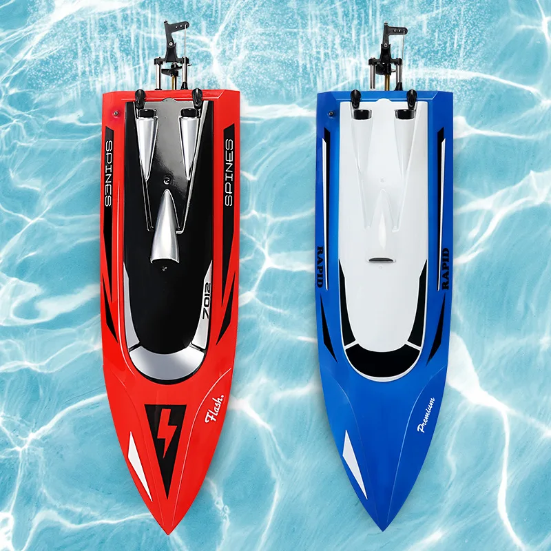 

Rc Boat Large Size Remote Control Boat for Pools and Lakes Kids Toy 2.4G Racing Speedboat High-Speed Ship Gift Outdoor Games