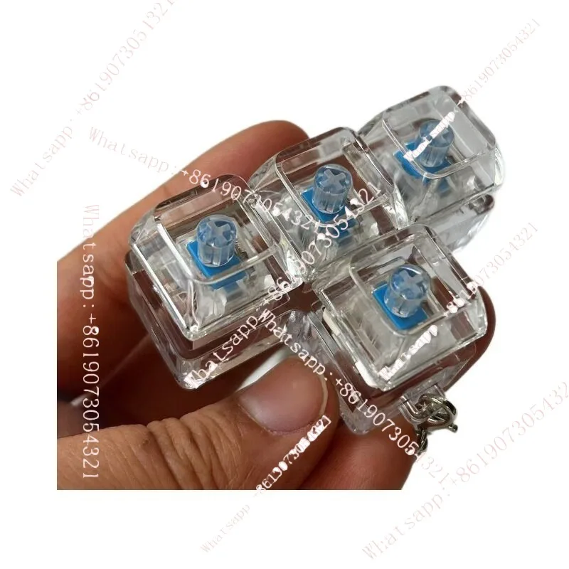 

Nine-key button decompression toy keychain pendant fingertip press plus light